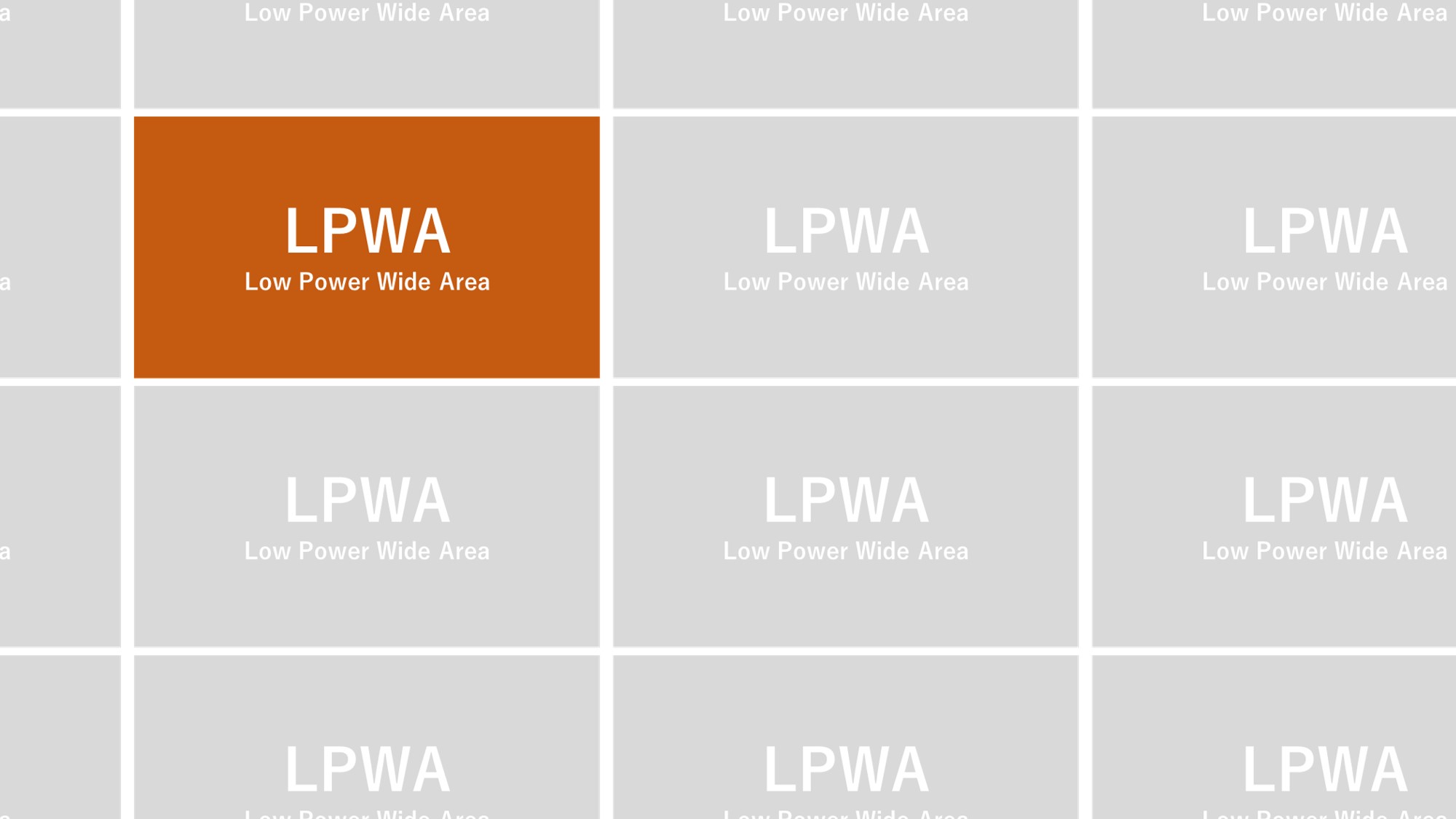 LPWA（Low Power Wide Area）